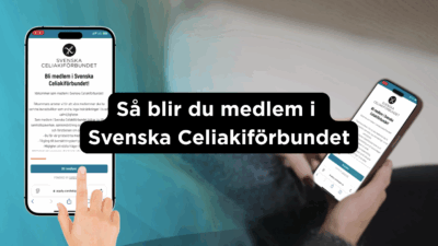 Så blir du medlem i Svenska Celiakiförbundet