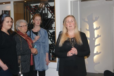 Anna var kvällens värdinna