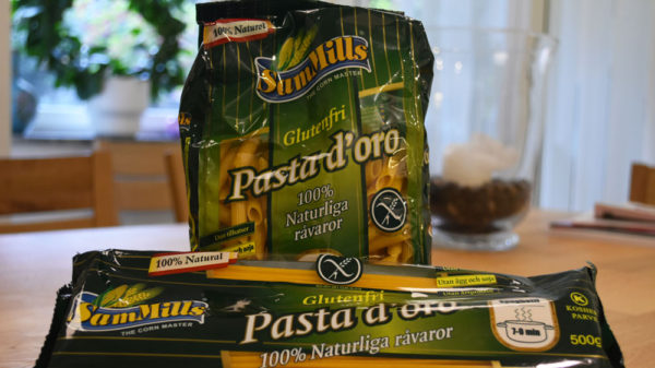 Forskningsfonden stöttas genom glutenfri pasta