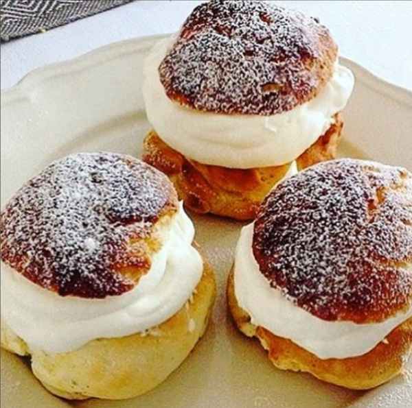 Recept på små söta glutenfria semlor