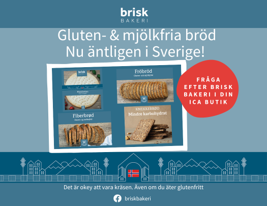 Lansering av nytt glutenfritt märke i Sverige – Brisk Bakeri