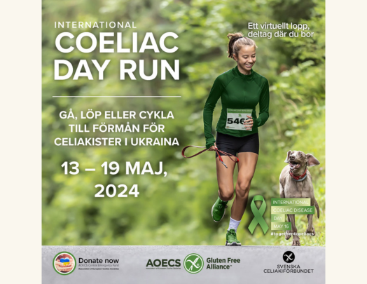 Nu är anmälningen till Coeliac Day Run 2024 öppen
