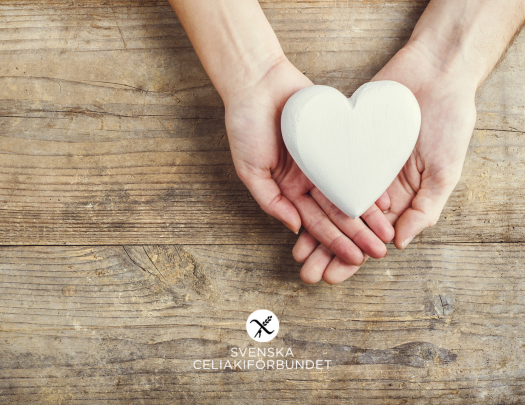 Skänk med hjärtat – stöd arbetet och forskningen om celiaki