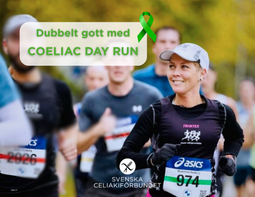 Dubbelt gott med celiakiloppet Coeliac Day Run