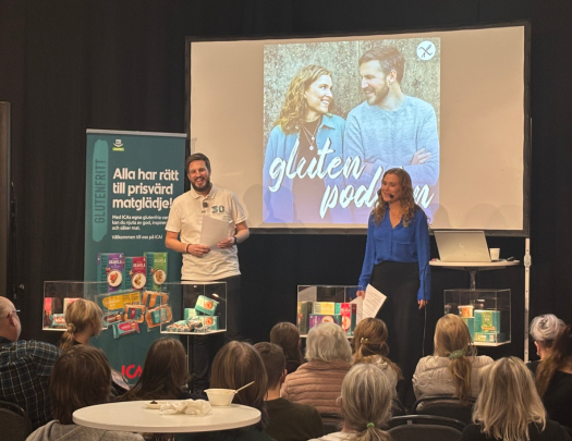 Lyssna på sprillans nytt avsnitt av Glutenpodden!