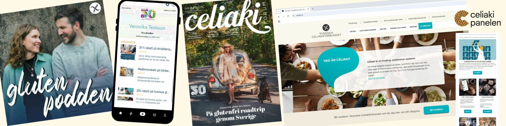 Lyft ditt varumärke tillsammans med Svenska Celiakiförbundet